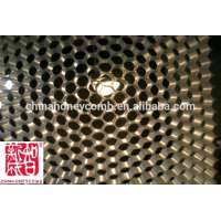 refrigeration display showcase plastic honeycomb panel